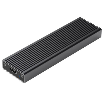 Blueendless 2806N M.2 NVMe SSD Enclosure 10Gbps Aluminum External Solid State Drive Case, Dual Cables Included, Single Cable Included