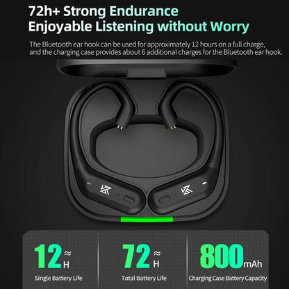KZ XZ10 Bluetooth 5.3 Wireless Earphones Ear Hooks, XZ10