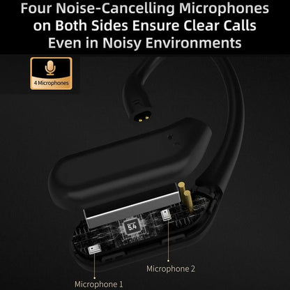 HD Wireless Bluetooth 5.4 Earhook Active Noise Reduction Hi-Fi Gaming Earphones, AN01