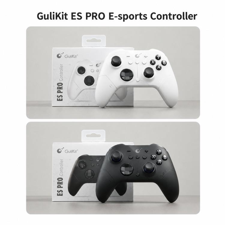 GuliKit ES Pro E-Sports Controller With TMR Joysticks Support Switch / Switch 2 Wakeup