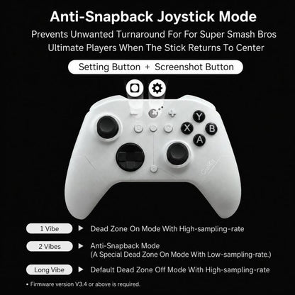 GuliKit ES Pro E-Sports Controller With TMR Joysticks Support Switch / Switch 2 Wakeup