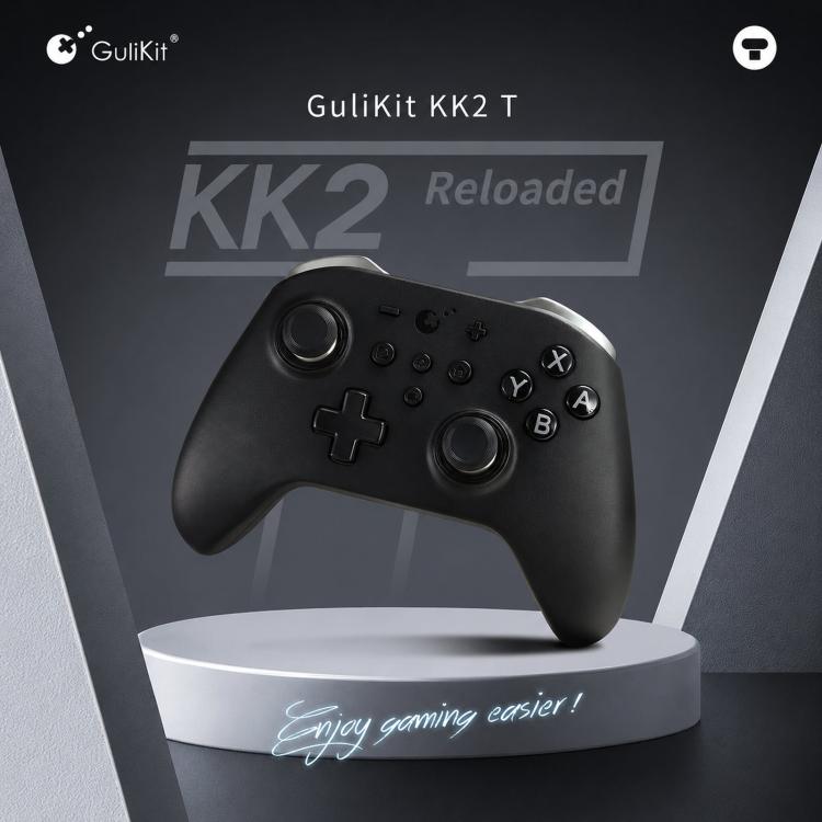 GuliKit KK2T Controller With TMR Electromagnetic Joystick Support NFC Amiibo and Switch Wakeup