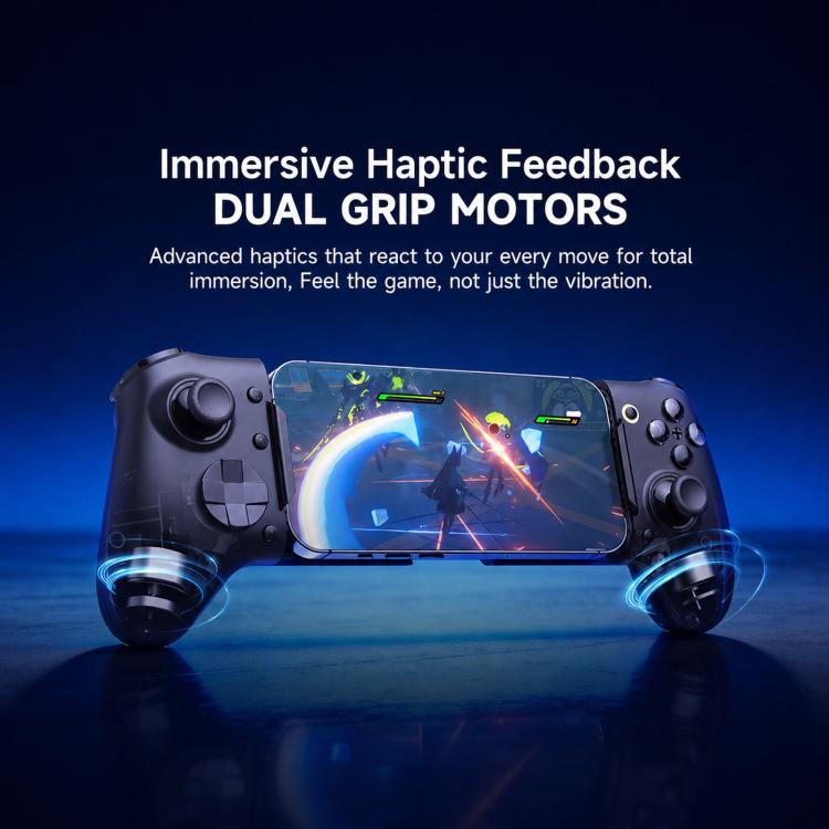 EasySMX M20 USB-C Mobile Gaming Controller with Hall Effect Sticks RoSync Rotating ABXY Layout 1000Hz Polling Rate, M20