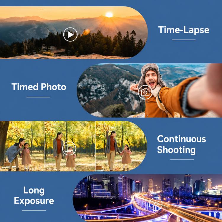 Mini Magnetic Action Camera 1080P Wearable Body Cam With Wi-Fi App, EIS, Meeting Kit, Sports Kit, Cycling Kit, Car Kit