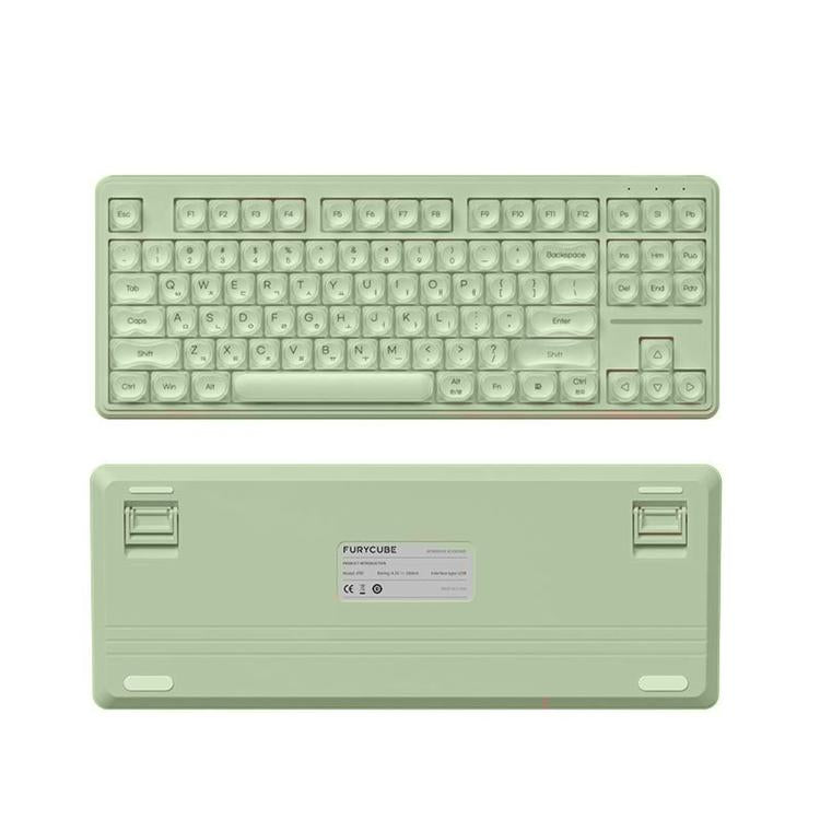 FURYCUBE 87-key Korean-language Wired RGB Mechanical Keyboard