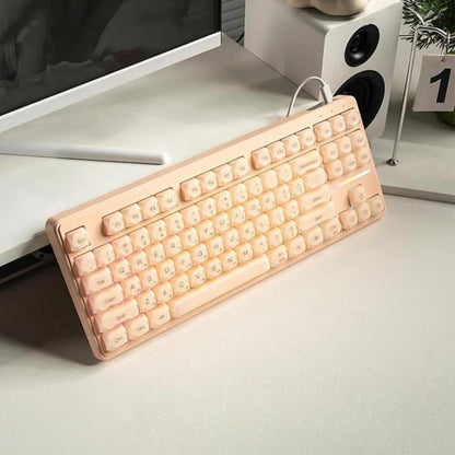 FURYCUBE 87-key Korean-language Wired RGB Mechanical Keyboard