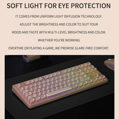 FURYCUBE 87-key Korean-language Wired RGB Mechanical Keyboard
