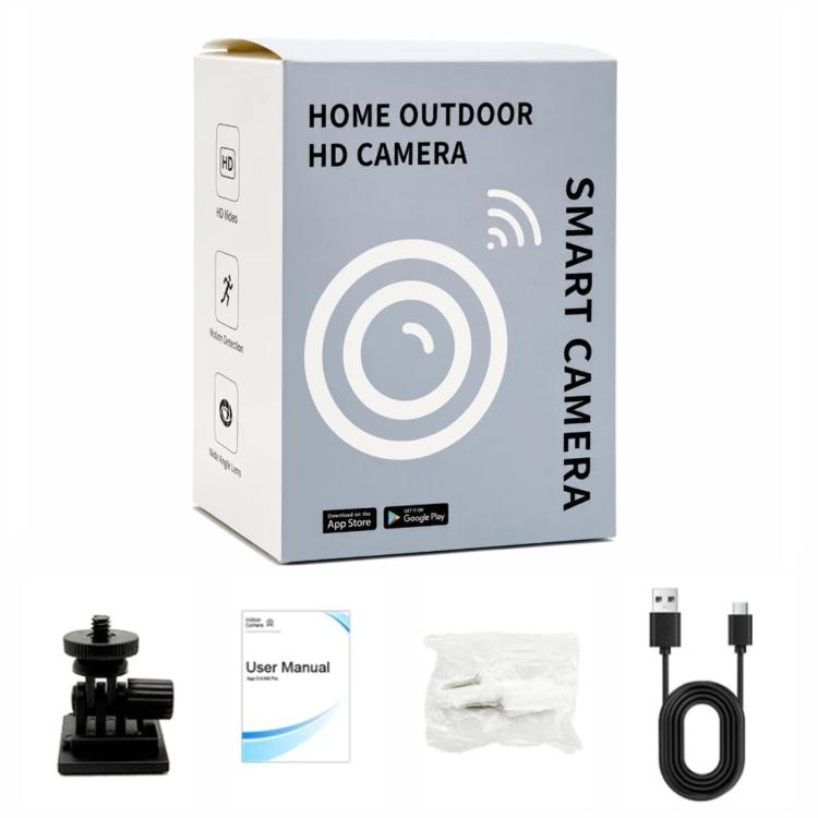 Remote Monitoring 2MP WiFi HD Night Vision Wireless Multi-Functional Camera, W07 Black, W07 White