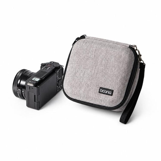 Baona BN-FH003 Étui Rigide de Protection en EVA pour Appareil Photo Sony ZV-E10 / ZV-E10 II avec Poche en Filet, Housse de Voyage