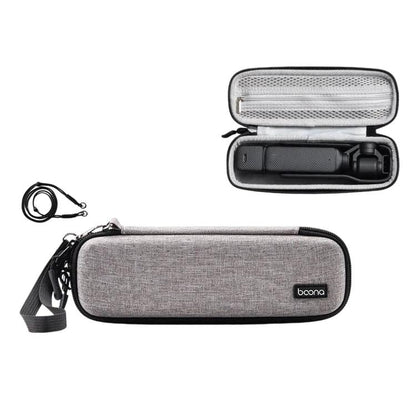 Baona FD006 For DJI Osmo Pocket 3 Hard EVA Case Action Camera Protective Travel Pouch, Gray, Black, Gray+Lanyard, Black+Lanyard, Gray Upgraded, Black Upgraded, Upgraded Gray+Lanyard, Upgraded Black+Lanyard