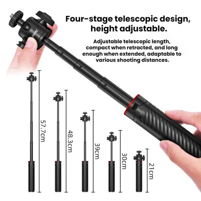 For DJI Osmo Pocket 4 / Action 6 / GoPro BRDRC Selfie Extension Tripod