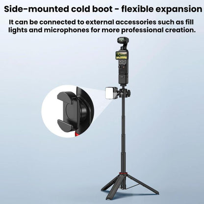 For DJI Osmo Pocket 4 / Action 6 / GoPro BRDRC Selfie Extension Tripod