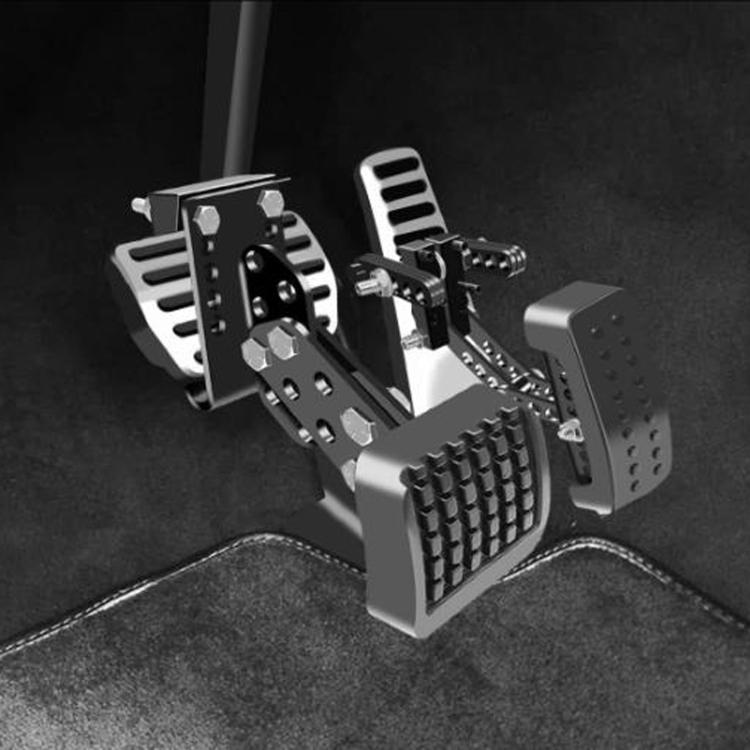 DH-1042 Adjustable Gas & Brake Pedal Extender Throttle And Brake Pedal Extension Kit, DH-1042