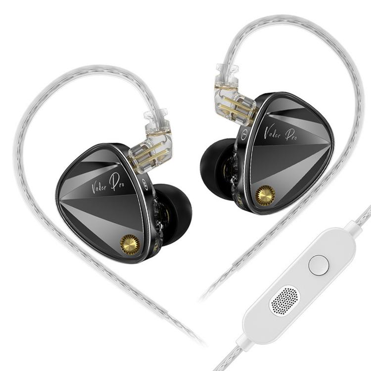 KZ Vader Pro Hifi Bass 6-Driver Dynamic Music In Ear 1.2m Wired Earphones, HM Curve Standard, HM Curve With Mic, Bass Enhanced Standard, Bass Enhanced With Mic, HM Curve With Mic Type-C, Bass Enhanced With Mic Type-C
