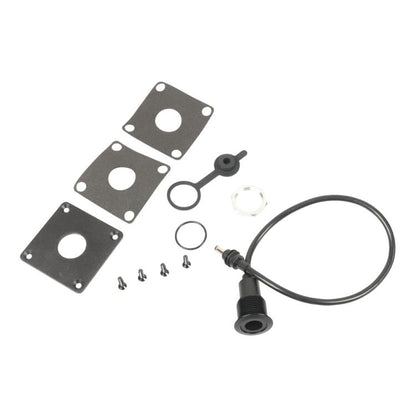 DC 5.5 x 2.1 mm Pass Through Wall Socket Aluminum Power Inlet Port for Starlink Mini, DC 5.5 x 2.1 mm Power Inlet Port