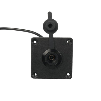DC 5.5 x 2.1 mm Pass Through Wall Socket Aluminum Power Inlet Port for Starlink Mini, DC 5.5 x 2.1 mm Power Inlet Port
