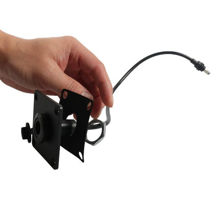 DC 5.5 x 2.1 mm Pass Through Wall Socket Aluminum Power Inlet Port for Starlink Mini, DC 5.5 x 2.1 mm Power Inlet Port