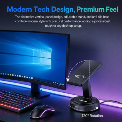 COMFAST CF-986BE PRO BE6500 WiFi 7 USB Adapter Tri-Band 6452Mbps Wireless Network Card, CF-986BE PRO