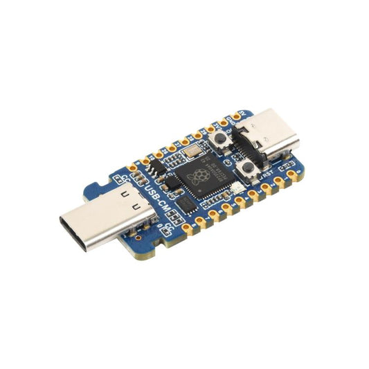 Waveshare RP2350-USB-C Microcontroller Development Board Dual-Core & Dual-Architecture, With PIO-USB Female Port, With PIO-USB Male Port