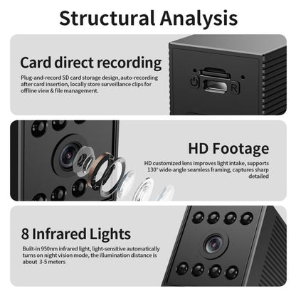 W10 Rechargeable Mini WiFi Camera Cordless 1080P Indoor Security Camera With Magnetic Base Night Vision, W10