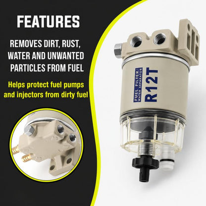 R12T Marine Oil-Water Separators For Small Engines, Tank Trucks, Oil Tankers, And Speedboats
