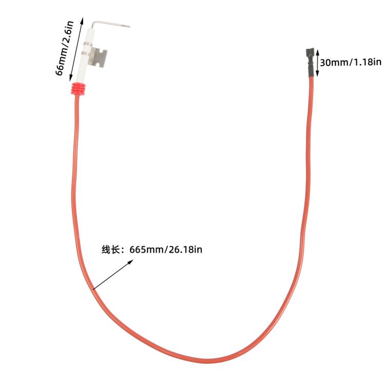 RV Furnace Burner and Igniter Electrode Kit 232286 & 010799 Compatible with Suburban SF-20 Space Heaters, 232286 & 010799