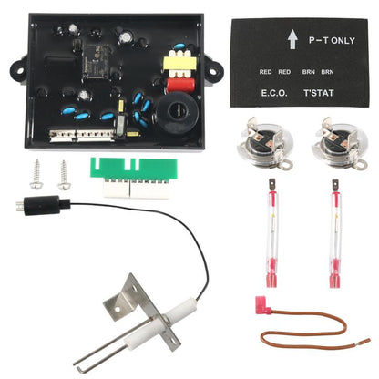 91365 RV Water Heater Control Circuit Board For Dometic Atwood 6 Gallon Gas/Electric Combination Water Heaters, Standard, With Circuit Breaker Kit