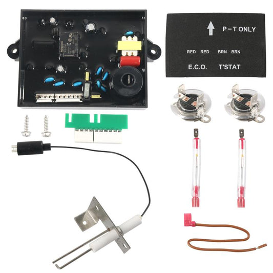 91365 RV Water Heater Control Circuit Board For Dometic Atwood 6 Gallon Gas/Electric Combination Water Heaters, Standard, With Circuit Breaker Kit