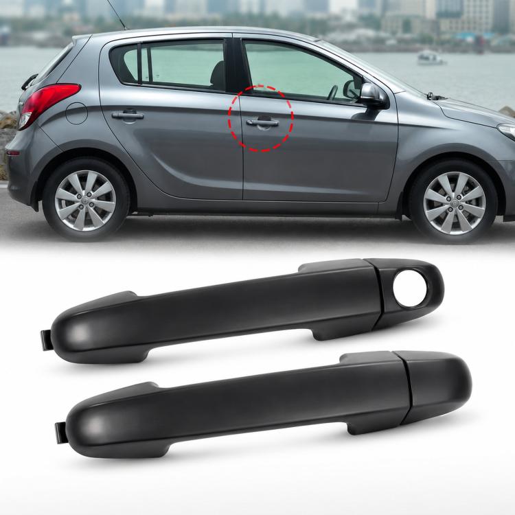 For Hyundai I20 2007-2014 Hatchback Exterior Door Handle, 82651-1J000 Front Left Side, 83651-1J000 Front Right Side