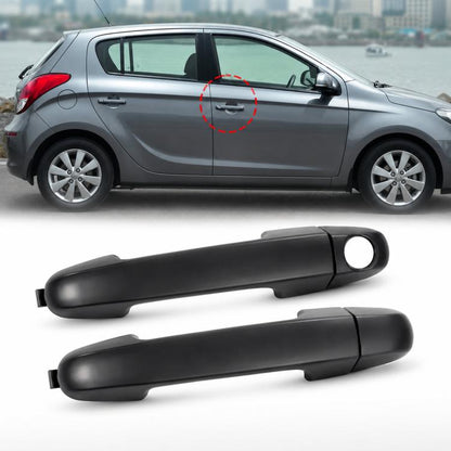 For Hyundai I20 2007-2014 Hatchback Exterior Door Handle, 82651-1J000 Front Left Side, 83651-1J000 Front Right Side