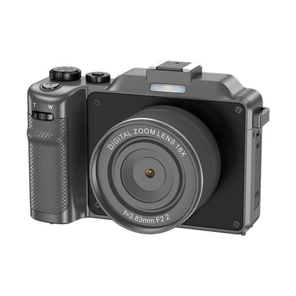 18X Zoom 8K Digital Camera for Vlogging with WiFi Dual Lens 80MP Autofocus Camera for Teens Students