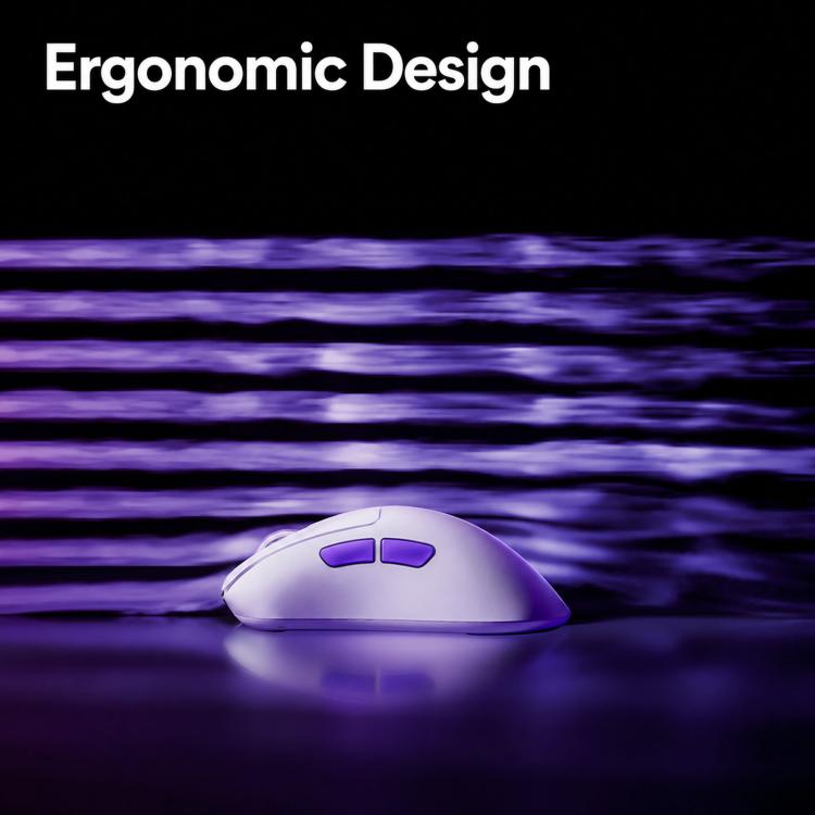 AKKO Nest 3-Mode E-Sports Gaming Mouse Dual 8K Ergonomic Design Mouse