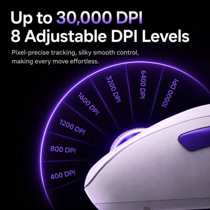 AKKO Nest 3-Mode E-Sports Gaming Mouse Dual 8K Ergonomic Design Mouse