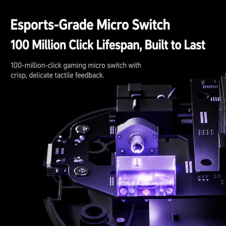 AKKO Nest 3-Mode E-Sports Gaming Mouse Dual 8K Ergonomic Design Mouse