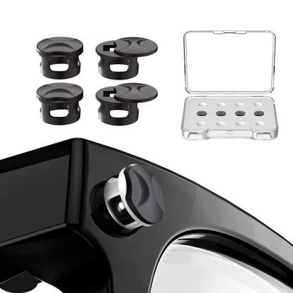 For Meta Ray-Ban Wayfarer / Skyler / Headliner 4pcs /Box Smart Glasses Privacy LED Light Cover Cap