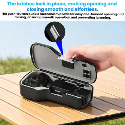 For DJI Osmo Pocket 4P BRDRC Lens Screen Cover Shockproof Case Filter Storage