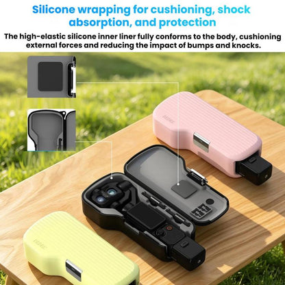 For DJI Osmo Pocket 4P BRDRC Lens Screen Cover Shockproof Case Filter Storage