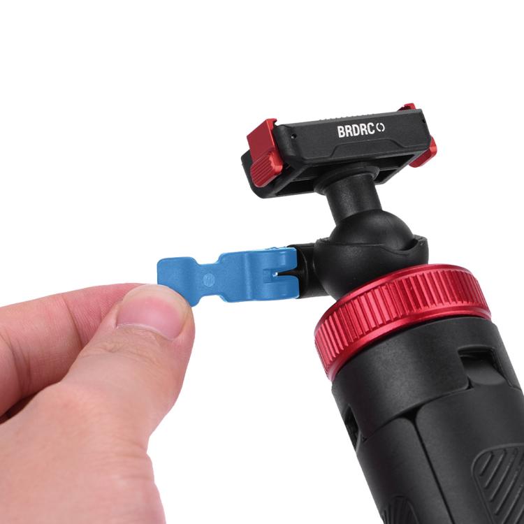 BRDRC 1.6m Ball Head Quick-release Tripod Extension Selfie Stick, For DJI Osmo Action 6 / Nano, For DJI Osmo Action 3 / 4 / 5 Pro