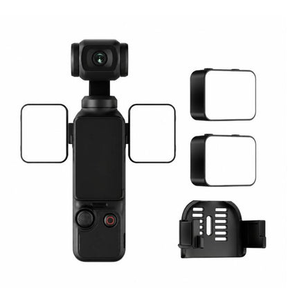 For DJI Osmo Pocket 3 Magnetic Fill Light Dimmable LED Vlog Video Light, Three Lamp, Dual Lamp, Single Lamp
