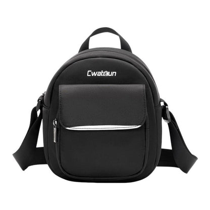 Compact Camera Shoulder Bag Crossbody Case With SD Card Slots For Mirrorless & Accessories, Cwatcun D333 Small, Cwatcun D333 Large