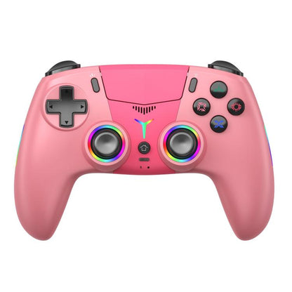 For PS5 Wireless Controller Bluetooth Gamepad With RGB Light, Hall Effect Joy, Back Macro Button