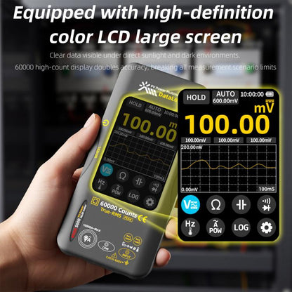 BSIDE S600A 60000 Counts Touchscreen Graphic Multimeter True-RMS PV Solar Tester Data Logger, Standard, Standard+TP02 Flexible Current Clamp