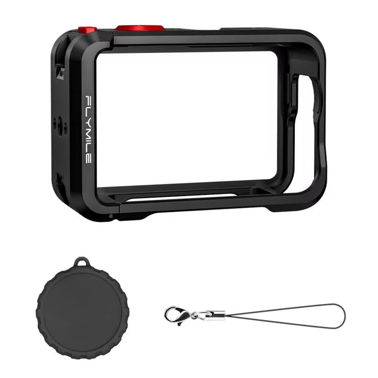For DJI Osmo Action 6 Flymile Action Camera Metal Protective Case Extension Frame