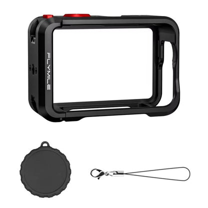 For DJI Osmo Action 6 Flymile Action Camera Metal Protective Case Extension Frame