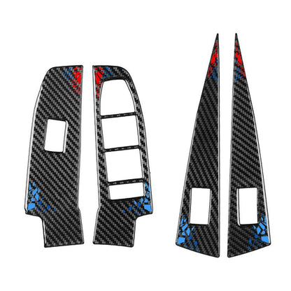 For BMW 5 Series i5 G60 / G68 2023-2026 Window Lifter Control Panel Sticker, LHD, RHD