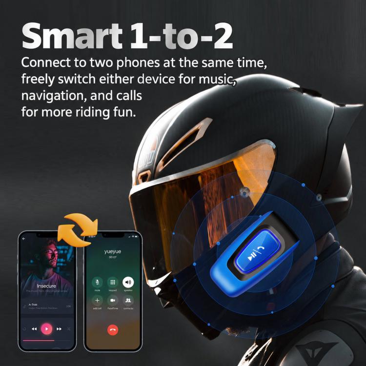 Motorcycle Helmet Noise Reduction Music Call Bluetooth Headset