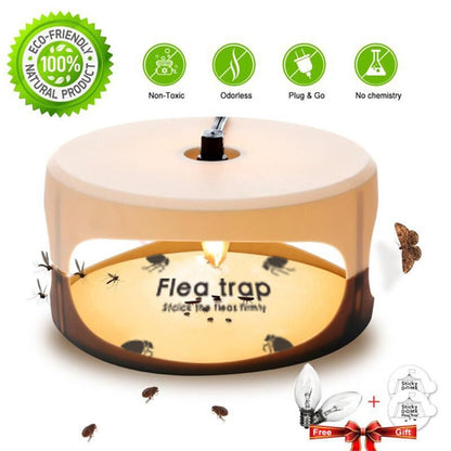 Flea Trap Pet Home Flea Lamp, EU Plug, AU Plug