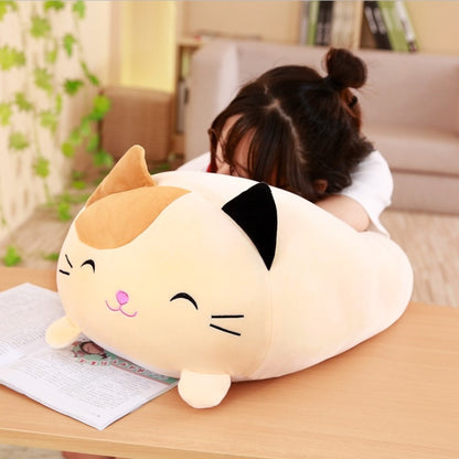 Nouveau Coussin Oreiller en Peluche Dessin Animé Animaux Mignon Gros Chien Chat Totoro Pingouin Cochon Grenouille, 28cm, 60cm, 90cm