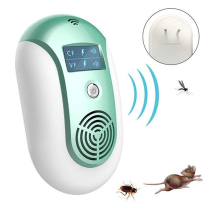 Electronic Pest Control Ultrasonic Pest Repeller, EU  plug, US plug