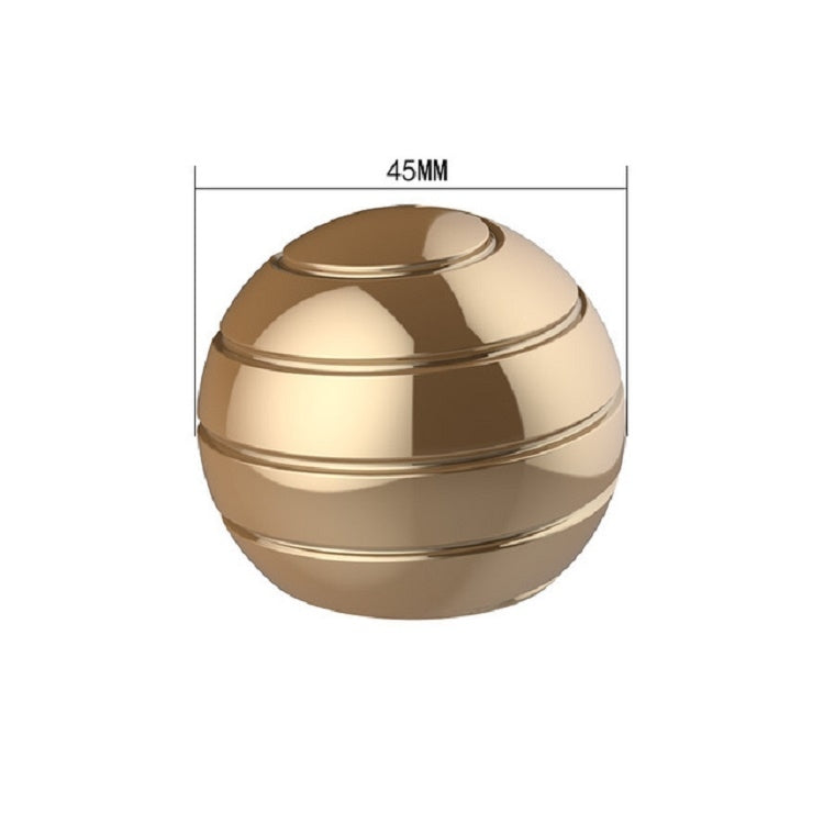 Jouet de bureau Gyroscope de décompression à billes à plateau rotatif entièrement démonté, diamètre 45 mm, diamètre 55 mm